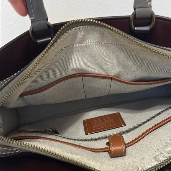 Coach Gray Rogue Brief with Professional Aesthetic - Picture 6 of 16